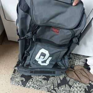 OU Rawlings softball bag